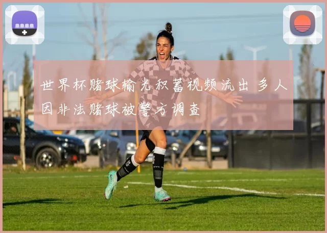 世界杯赌球输光积蓄视频流出 多人因非法赌球被警方调查